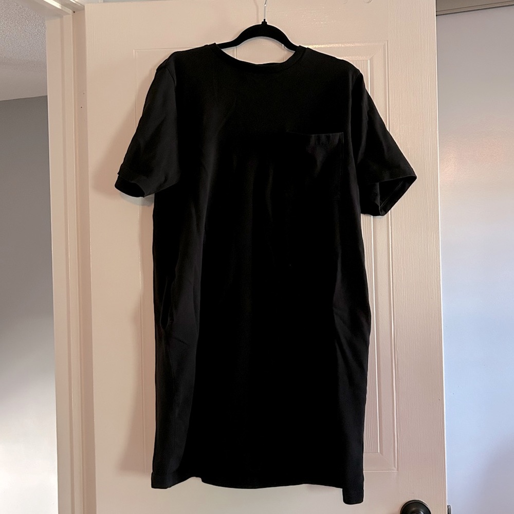 Frank & Oak XL t-shirt dress with front and side pockets